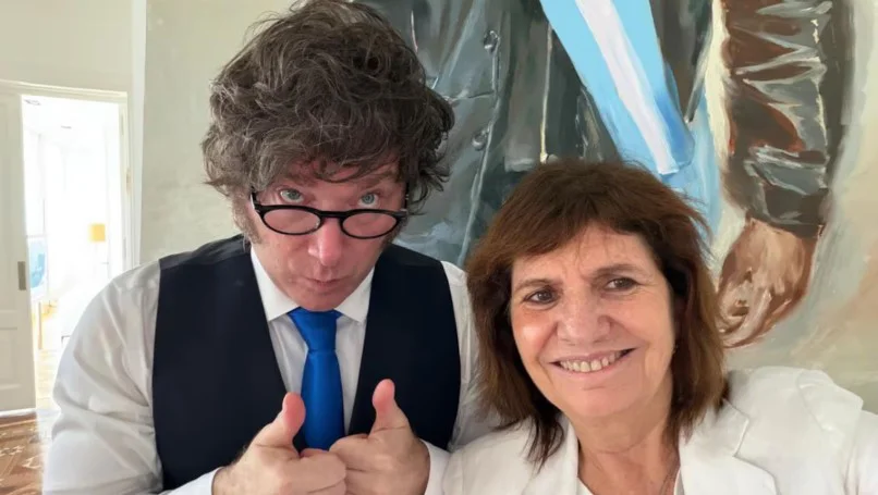 bullrich y milei